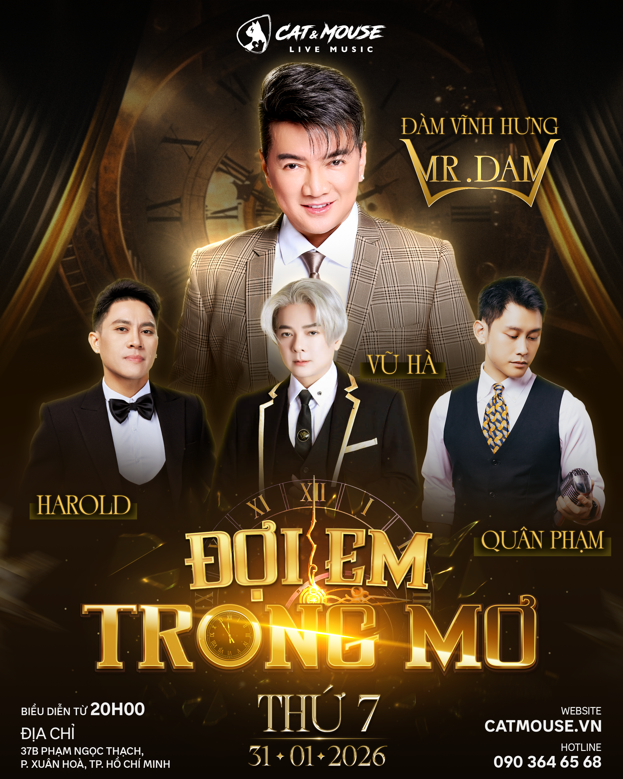 [CAT&MOUSE] CA SĨ ĐÀM VĨNH HƯNG